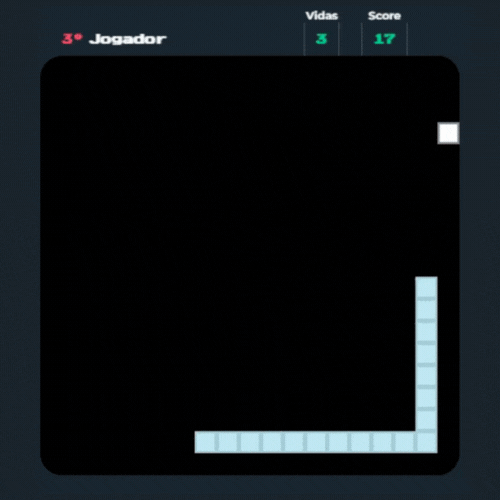Gameplay do Snake