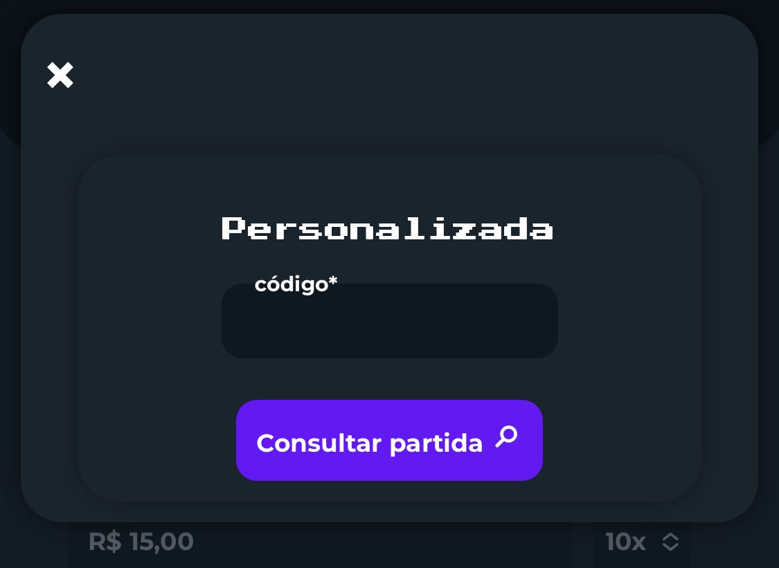 Consulta e início da partida