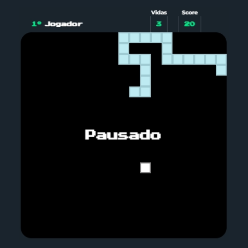 Tela de pausa do jogo